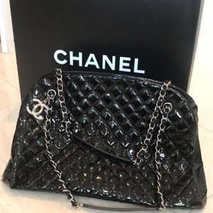 Chanel oversized patent bag
